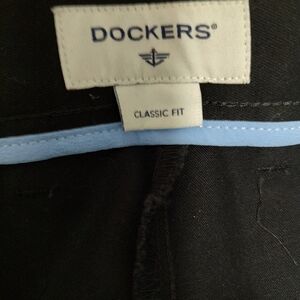 Dockers Black Classic Fit Pants